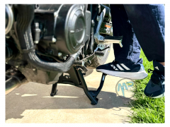 MotoPERIMETRO 4058 Caballete central Honda CB500X NX500 Center Stand Pata de Cabra Tenere Lander ABS Bajaj BMW Honda Kawasaki Suzuki Benelli KTM Beta Ducati Voge
