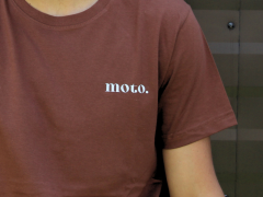 Remera Más Moto Algodón Casual Informal